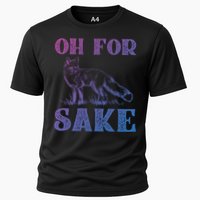 Oh For Fox Sake Gift Cooling Performance Crew T-Shirt