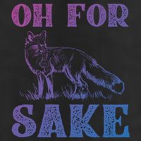 Oh For Fox Sake Gift Adult Drive Performance Visor