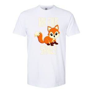 Oh For Fox Sake Funny Cute Animal Fox Lover Gift Softstyle CVC T-Shirt