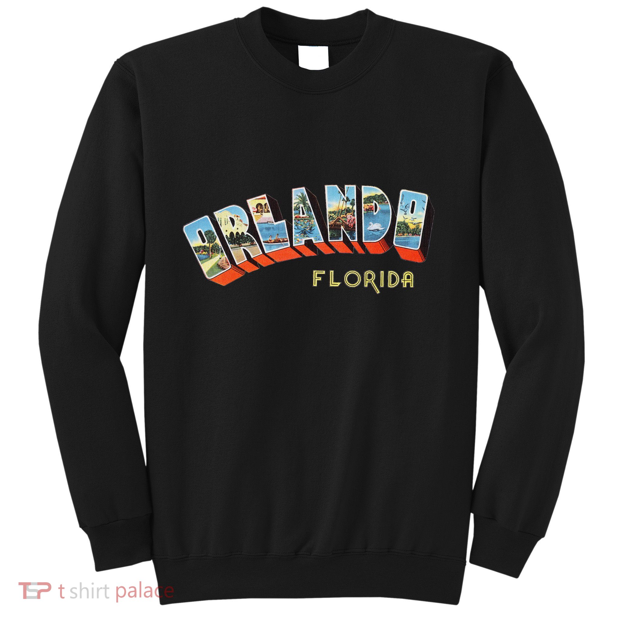 Orlando Florida Fl And Women Retro Vintage Sweatshirt