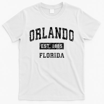 Orlando Florida Fl Vintage Established Sports Design T-Shirt