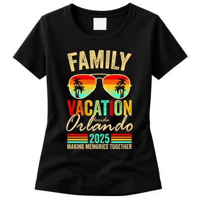 Orlando Florida Family Vacation 2025 Womens T-Shirt