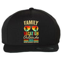 Orlando Florida Family Vacation 2025 Wool Snapback Cap