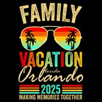 Orlando Florida Family Vacation 2025 Wool Snapback Cap