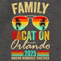 Orlando Florida Family Vacation 2025 Vector Backpack