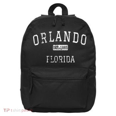 Orlando Florida FL Vintage 16 in Basic Backpack