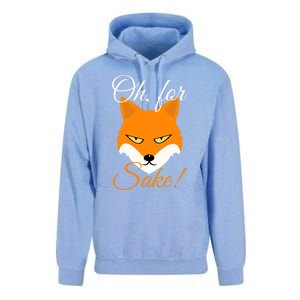 Oh For Fox Sake Design Gift Unisex Surf Hoodie