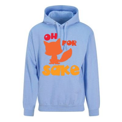 Oh For Fox Sake Funny Almost Offensive Adult Humor Gift Unisex Surf Hoodie