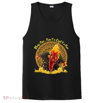 Okay Fine Fine IM Cool Im Fine Hades PosiCharge Competitor Tank