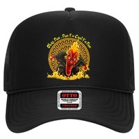 Okay Fine Fine IM Cool Im Fine Hades Trucker Hat
