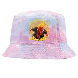 Okay Fine Fine IM Cool Im Fine Hades Tie-Dyed Bucket Hat