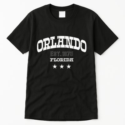 Orlando Florida Fl Athletic Souvenir Tall T-Shirt