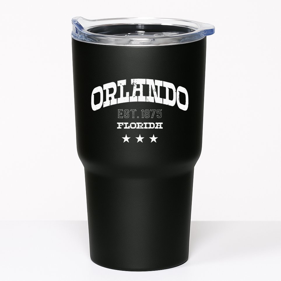Orlando Florida Fl Athletic Souvenir Tumbler