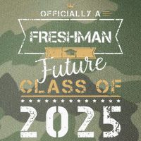 Officially Freshman Future Class Of 2025 Funny First Day 9th Legacy Tie Dye Trucker Hat