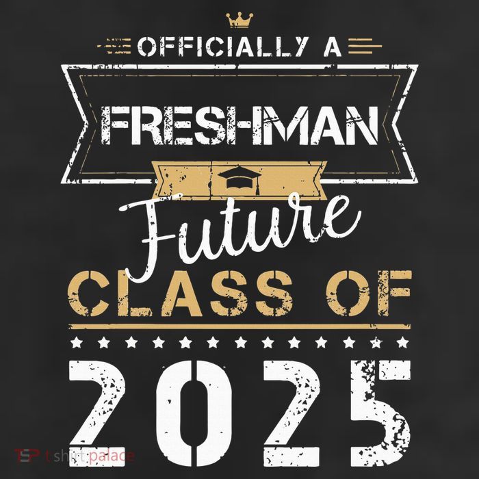 Officially Freshman Future Class Of 2025 Funny First Day 9th 25L Jumbo Tote