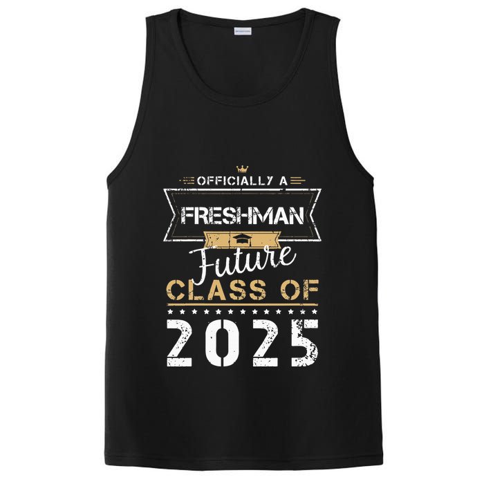 Officially Freshman Future Class Of 2025 Funny First Day 9th PosiCharge Competitor Tank