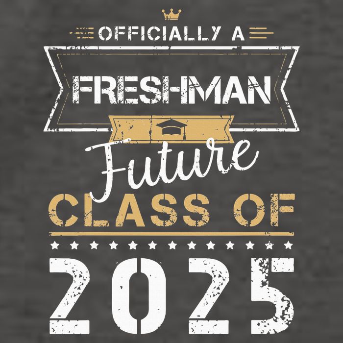 Officially Freshman Future Class Of 2025 Funny First Day 9th Vector Backpack