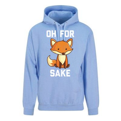 Oh For Fox Sake Gift Unisex Surf Hoodie