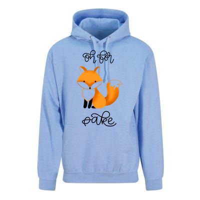 Oh For Fox Sake With Cute Fox Design Jla0022a Funny Gift Unisex Surf Hoodie