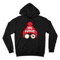 Oh Fudge Funny Christmas Saying Xmas Hoodie