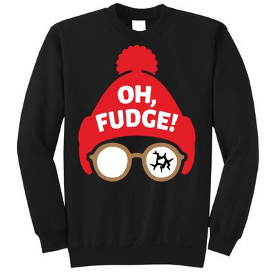 Oh Fudge Funny Christmas Saying Xmas Sweatshirt