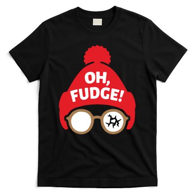 Oh Fudge Funny Christmas Saying Xmas T-Shirt