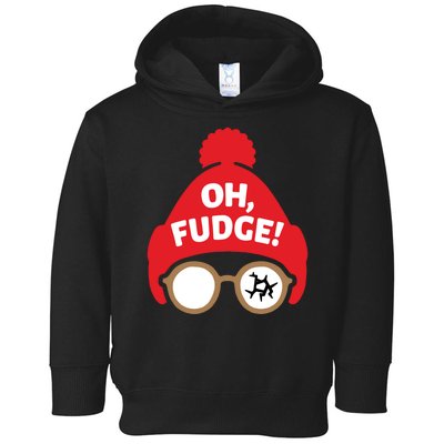 Oh Fudge Funny Christmas Saying Xmas Toddler Hoodie