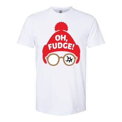 Oh Fudge Funny Christmas Saying Xmas Softstyle CVC T-Shirt