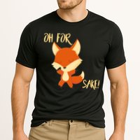 Oh For Fox Sake Funny Fox Pun Lover Gift Cooling Performance Crew T-Shirt