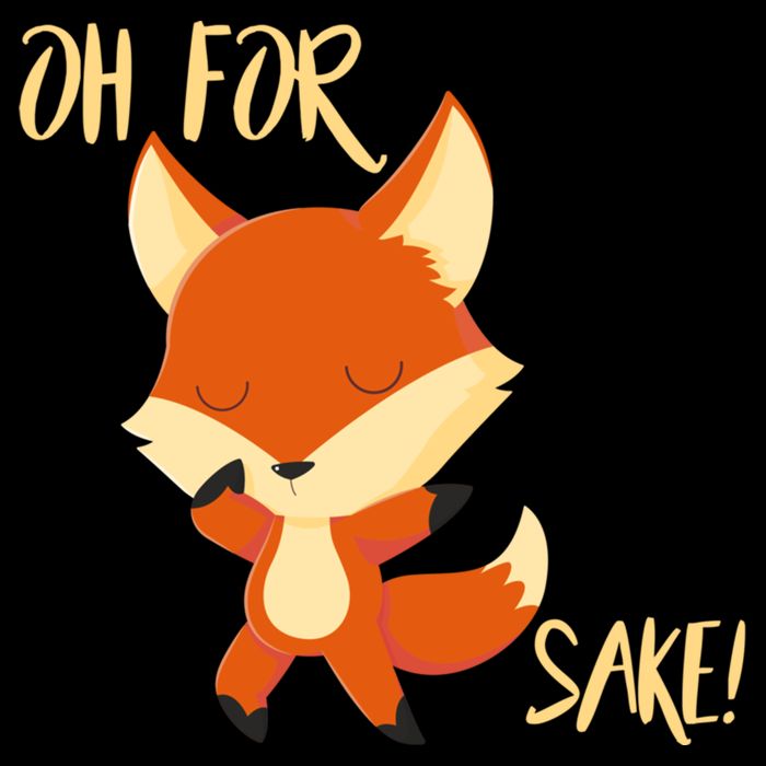 Oh For Fox Sake Funny Fox Pun Lover Gift Cooling Performance Crew T-Shirt