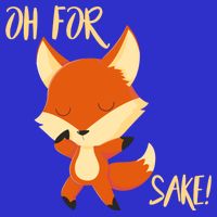 Oh For Fox Sake Funny Fox Pun Lover Gift Tall Sweatshirt