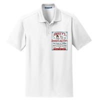 Old Fashioned FrostyS Snowflake Cafe Coffee Lovers Xmas Dry Zone Grid Polo