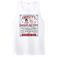 Old Fashioned FrostyS Snowflake Cafe Coffee Lovers Xmas PosiCharge Competitor Tank