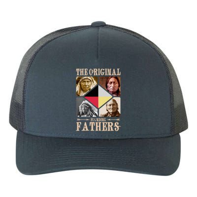 Original Founding Fathers Native American Retro Tribe Pride Great Gift Yupoong Adult 5-Panel Trucker Hat