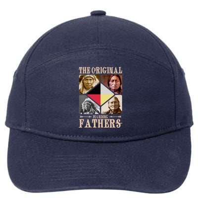 Original Founding Fathers Native American Retro Tribe Pride Great Gift 7-Panel Snapback Hat