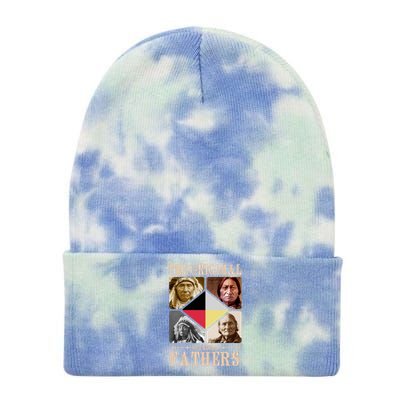 Original Founding Fathers Native American Retro Tribe Pride Great Gift Tie Dye 12in Knit Beanie