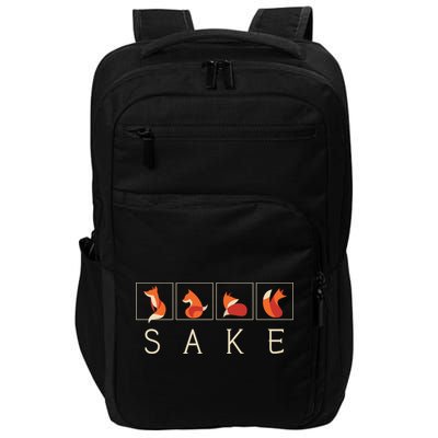 Oh For Fox Sake Funny Graphic Or Gift Impact Tech Backpack