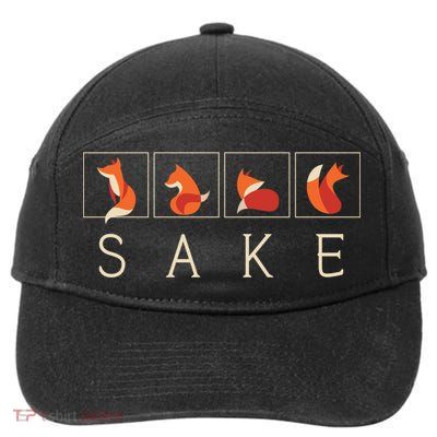 Oh For Fox Sake Funny Graphic Or Gift 7-Panel Snapback Hat