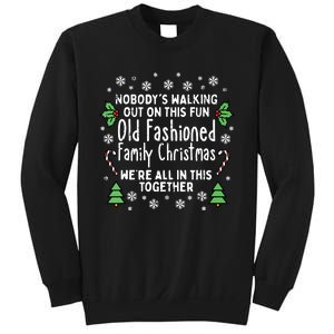 Old Fashioned Family Christmas Ugly Xmas Sweatshirt