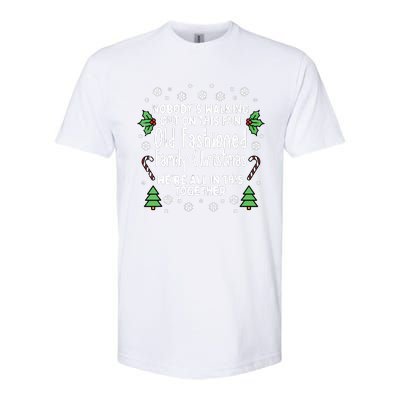 Old Fashioned Family Christmas Ugly Xmas Softstyle® CVC T-Shirt