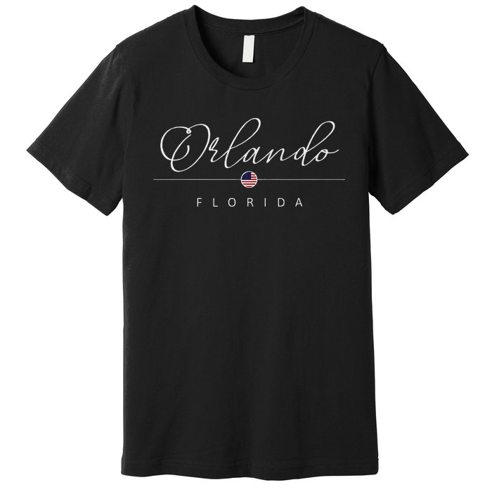 Orlando Florida Fl On Orlando Premium T-Shirt