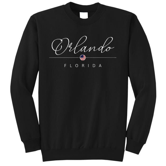 Orlando Florida Fl On Orlando Tall Sweatshirt