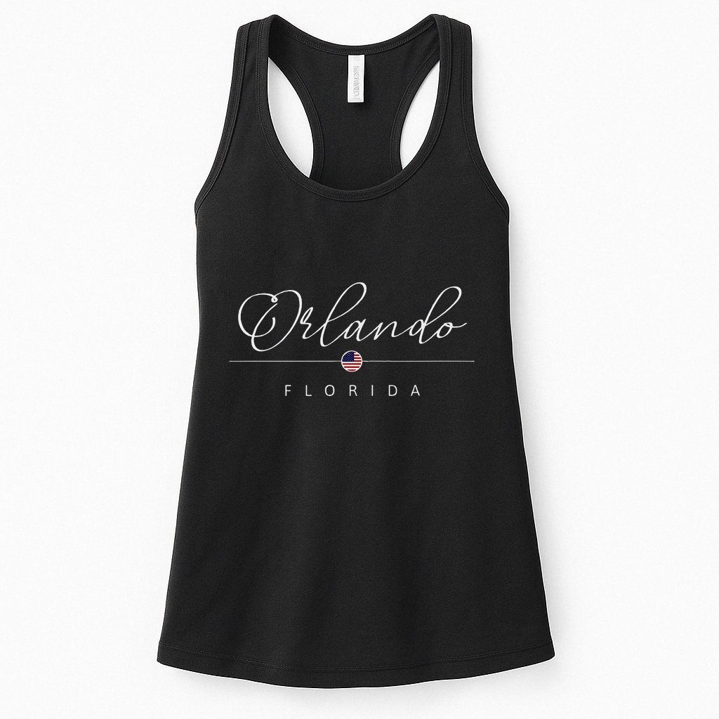 Orlando Florida Fl On Orlando Womens Tank Top