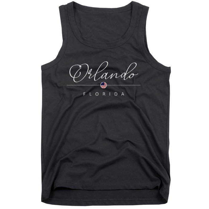 Orlando Florida Fl On Orlando Tank Top