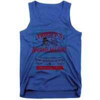 Old Fashioned FrostyS Snowflake Cafe Coffee Lovers Xmas Gift Tank Top