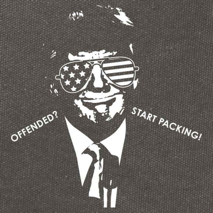 Offended Start Packing Funny Trump Cotton Canvas Backpack