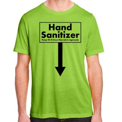 Offensive Hand Sanitizer Joke Adult ChromaSoft Performance T-Shirt