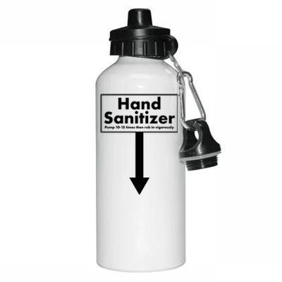 Offensive Hand Sanitizer Joke Aluminum Water Bottle 