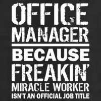 Office Manager Miracle Worker Job Title 15oz Campfire Ceramic Mug