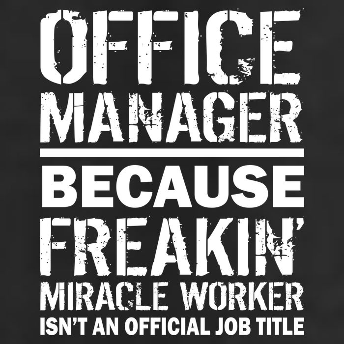 Office Manager Miracle Worker Job Title 15oz Campfire Ceramic Mug